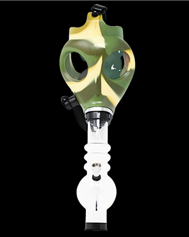 Gas Mask Bong - Camo | $29.99