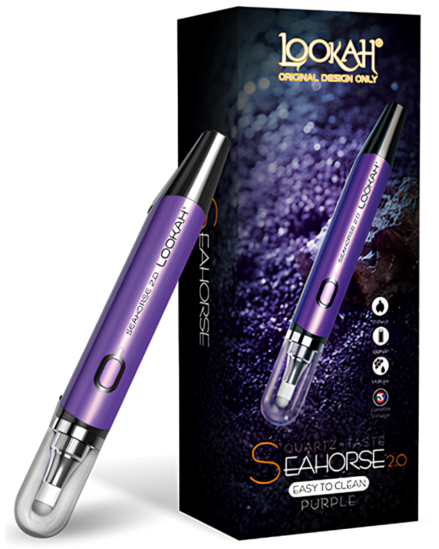 Lookah Seahorse 2.0 Wax Pen Electric Nectar Collector -SmokeDay
