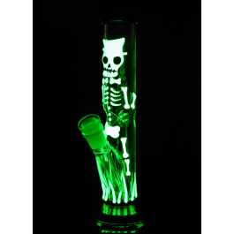 The Skeletor - 10" Glow In The Dark Skeleton Bong