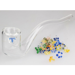 Glass Pipe Screens - Flower Style - Pack of 200 _ Buy One Get One Free !!  -SmokeDay
