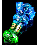Cheech™ Glass - 4" Glycerin Glass Hand Pipe w/ Pouch