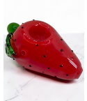 Juicy Strawberry Glass Hand Pipe