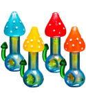 Mushroom Glass Hand Pipe