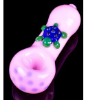 Turtle Power - 5" Turtle Glass Hand Pipe - Pink