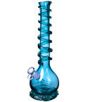 Rosy Ribbon Vase Bong - Teal
