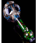 Neon Reaper Gas Mask Bong – Full Set with Acrylic Water Pipe