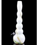 16" Simply Elegant Tall Hookah Smoking Bong - White