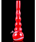 16" Simply Elegant Tall Hookah Smoking Bong - Red