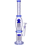 Smoke Pod - 18" Double Tree Perc Bong