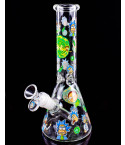 Portal Panic Rick & Morty Beaker Bong