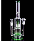 Emerald Matrix Perc & Honeycomb Perc Bong | Limited Drop