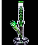 Atomic Glass Concave Glycerin Beaker Bong - Green