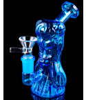 Shroomie Girl Bong - Blue