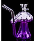 Cute Wonderland Mushroom Bong - Purple