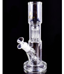 Atomic Glass - Tree Perc Tower Straight Bong