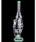 The Chosen - On Point Glass - 20" 4 Chamber w/ Sprinkler Perc Bong - Milky Green