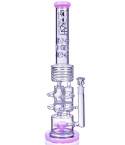 The Venus - 20" Lookah® Skyscraper Bong - Pink