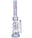 The Venus - 20" Lookah® Skyscraper Bong - Milk Green