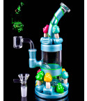 Mushroom Wonderland Glow In The Dark Bong