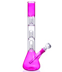 Triad Elixir- 14" Triple Dome Shaped Percolator Bong