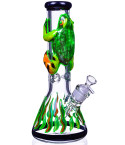 Frog Da Smoker - 12.5" Glow In The Dark Beaker Bong