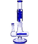 Twin Chamber Glycerin Coil Perc Bong