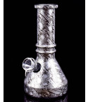 The Screamer Skull Mini Beaker Bong