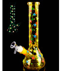 Neon Galaxy Glow In The Dark Beaker Bong