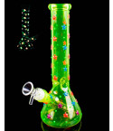 Radioactive Starburst Glow In The Dark Beaker Bong