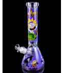14" Rick & Morty Beaker Bong  - Purple