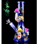 Enchanted Evil Eye Glow In The Dark Beaker Bong