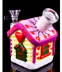 Valentine's Love Shack Glow In The Dark Bong