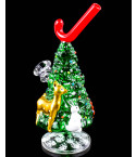 Candy Cane Christmas Tree Bong