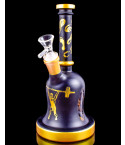 Black Electroplated Bong - Assorted Artwork