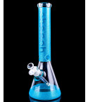 Cheech Glass - 15" Sparkle of My Life Beaker Bong - Blue