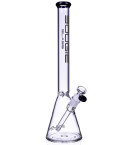 Bougie™ Glass - 16" Narrow Neck Beaker Bong - Black