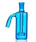 Jade Mist Percolator Whisper Ash Catcher - 14mm Blue