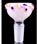 Tasty Buds - 14mm Male Ice Cream Cone Bowl - Milk Pink