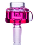 14mm Glycerin Filled Freezer Bowl w/ Built-In Screen - Pink