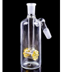 DRUM ASH CATCHER 45° ANGLE SHOWERHEAD PERCS - 14MM MALE