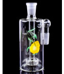 Avian Blossom - 14mm Matrix Perc Ash Catcher - Yellow