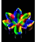 High Life Leaf Ashtray - Rasta