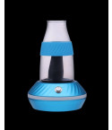 ELE CUP Blue Electric Dab Rig – Compact E-Rig with Glass Bubbler for Smooth Dabs
