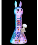Cute Bunny Beaker Bong w/ Tree Perc