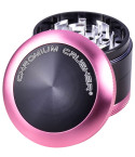 Mighty Morphin Pink Ranger - Chromium Crusher® - Convex Cap Dual Four-Part Grinder - 62MM - Pinks