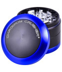 Mighty Morphin Pink Ranger - Chromium Crusher® - Convex Cap Dual Four-Part Grinder - 62MM - Blue