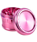 The Loyal - Chromium Crusher® - Precision Four-Part Large Grip Edge Grinder - 62MM - Pink