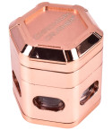 Hexathorn - Chromium Crusher® - Dual Four Part Grinder - Rose Gold