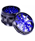 The Falcon - Lightning Four Piece Grinder - 63mm - Black