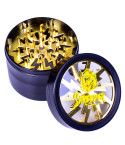 Shredder - Four Part 63MM Grinder - Black / Green